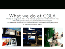 Tablet Screenshot of cgla.tv